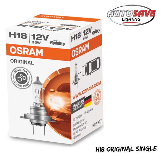 OSRAM 64180L H18 Original 12V 65W Single Bulb