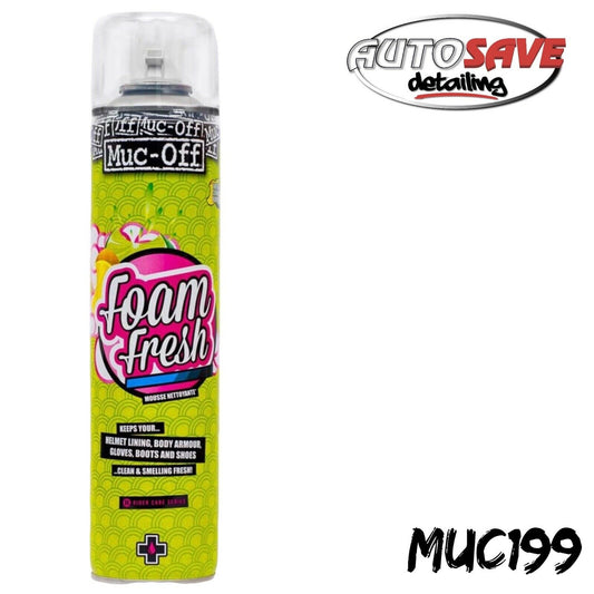 Muc Off Foam Fresh Cycling Kit Cleaner - 400ml - Leaves A Fresh Citric Burst