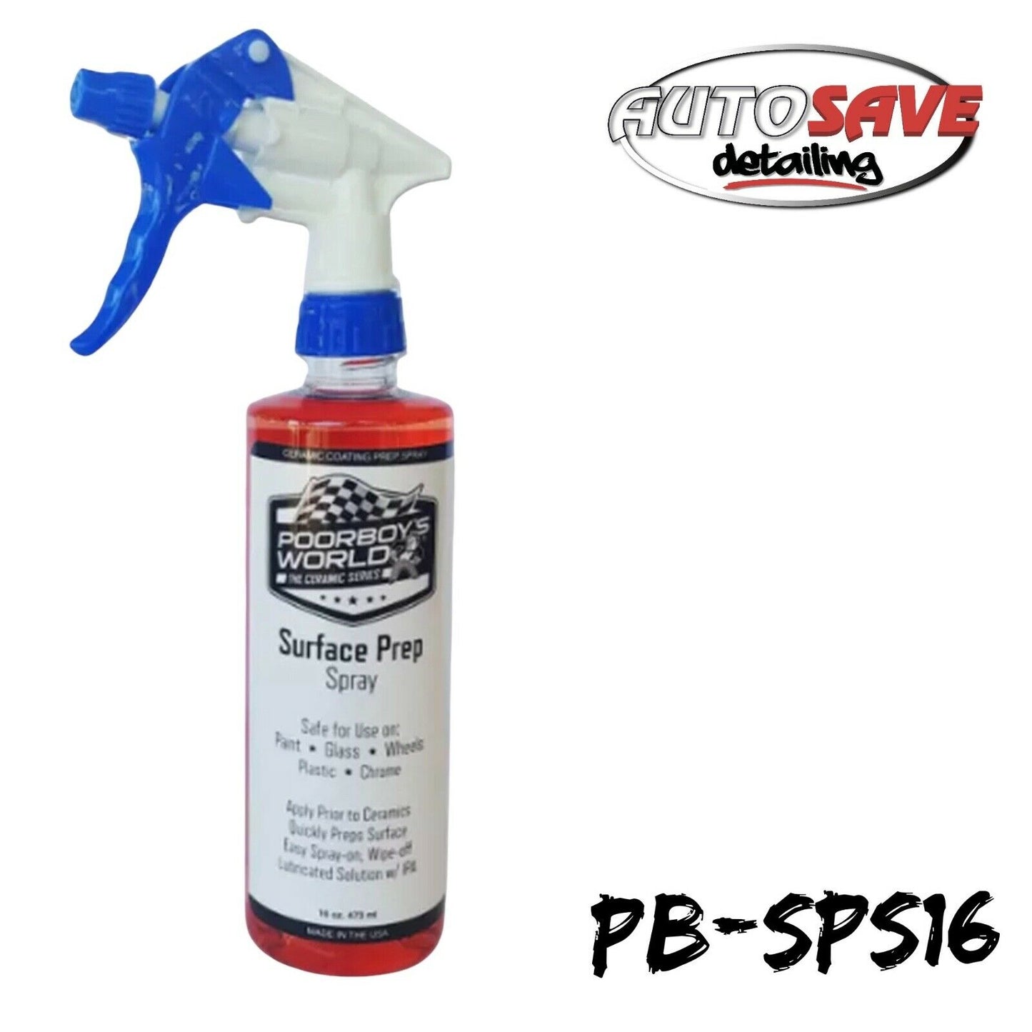 Poorboys Surface Prep Spray With IPA