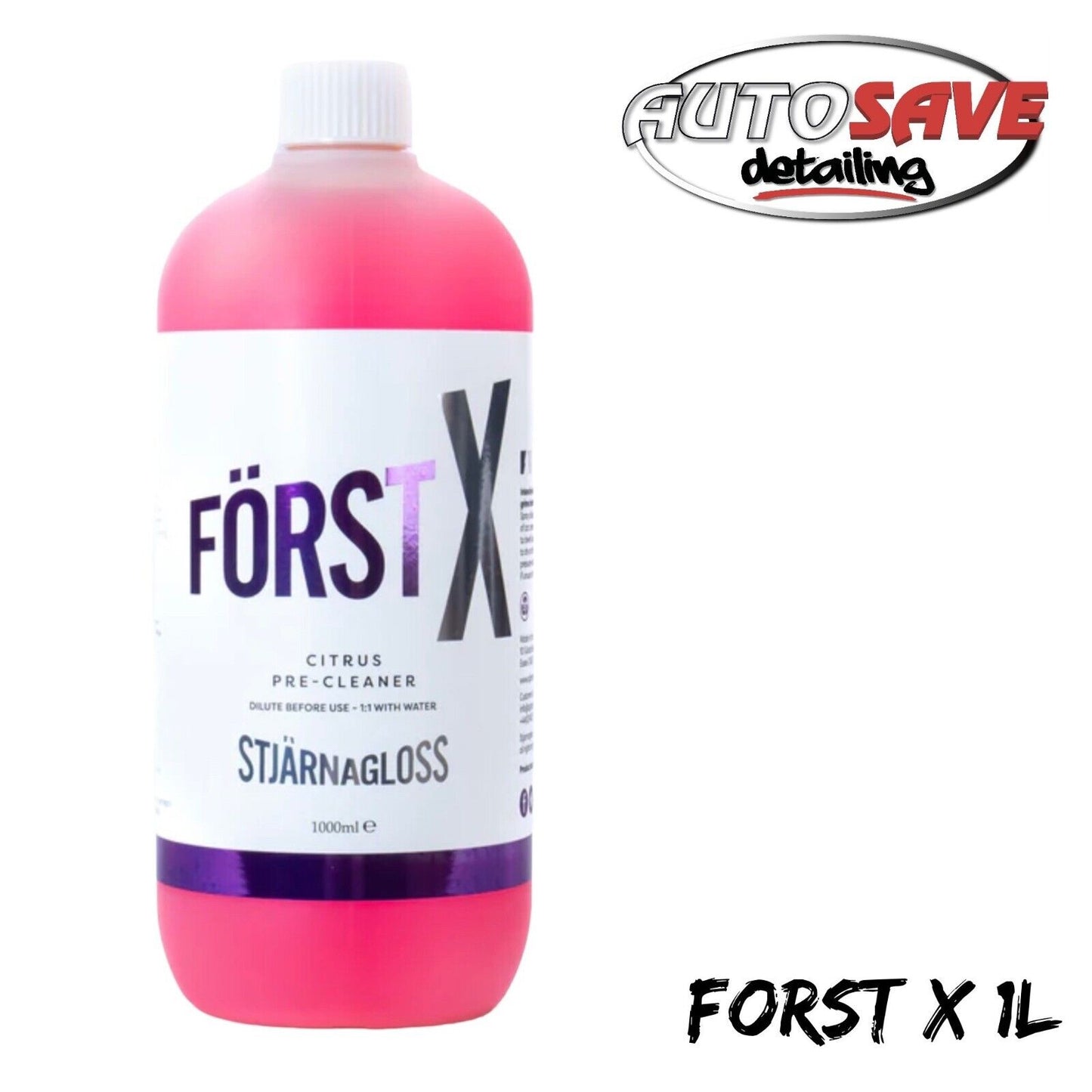 Stjarnagloss Forst X Citrus Pre-Cleaner CONCENTRATE 1Litre