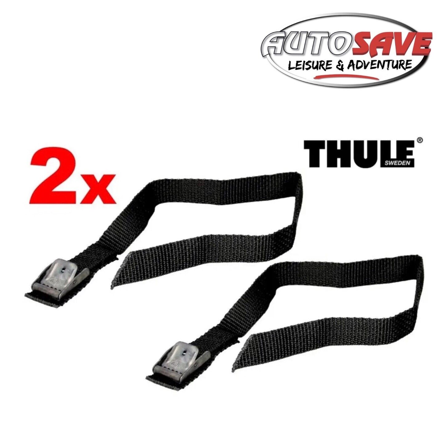 Thule 9502 9503 Bike Carrier Rack x2 Wheel Buckle Straps Spare Part 34140