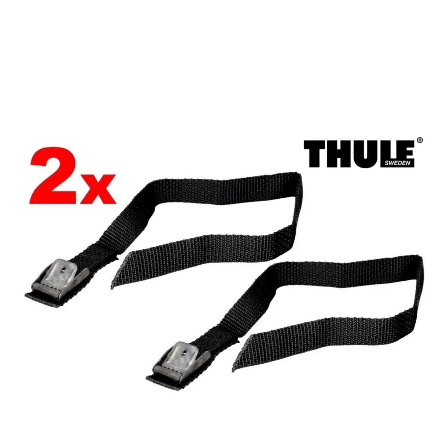 THULE SPARES - Wheel Buckle Straps (x2) to fit 9502 9503 Cycle Carrier Bike Rack