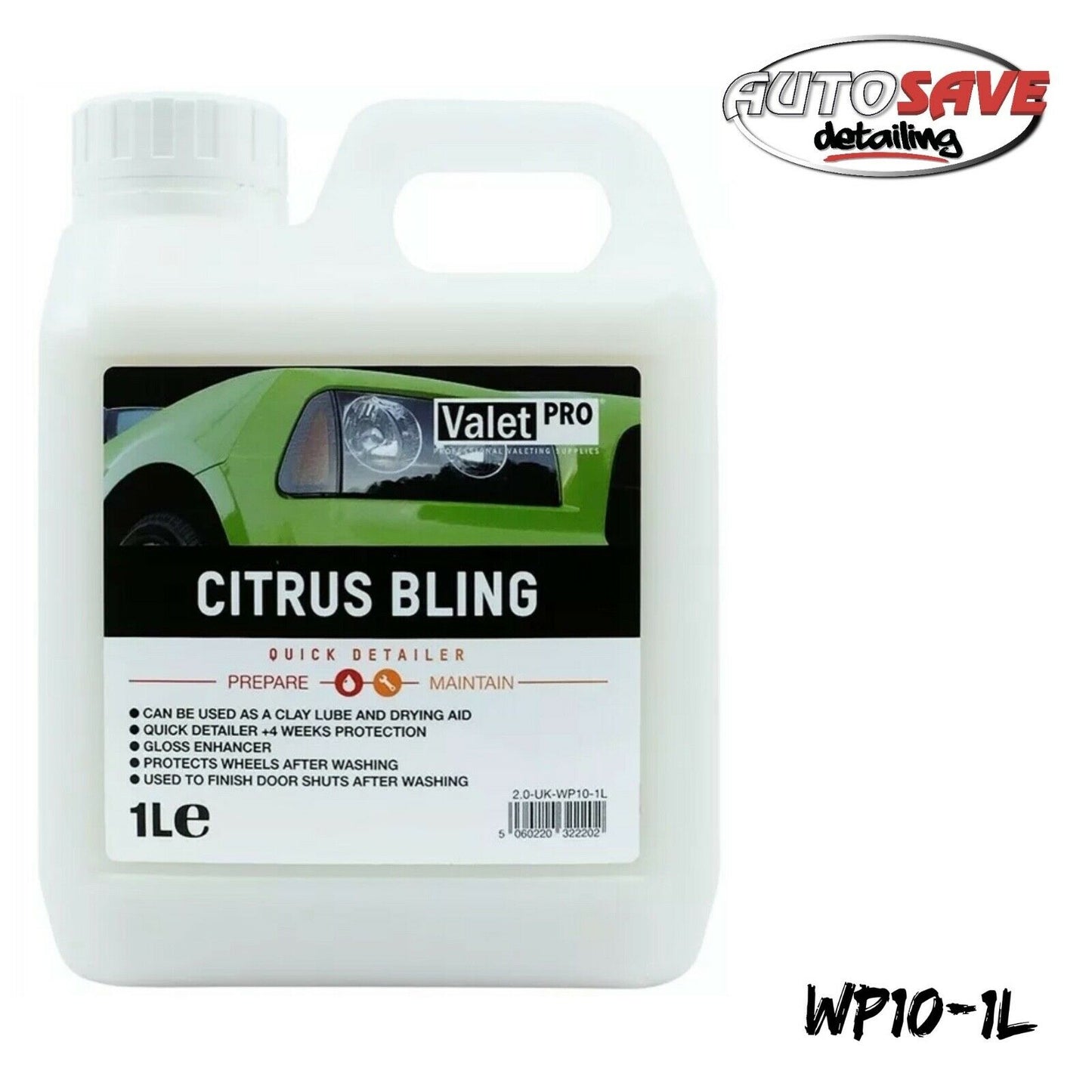 Valet PRO Citrus Bling 1L Clay Bar Lube