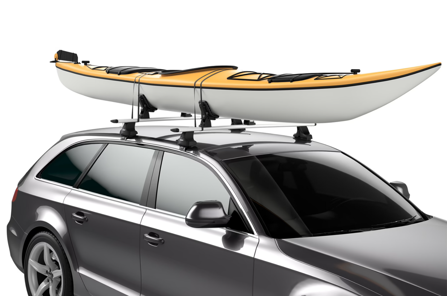 Thule 895 DockGrip Kayak Carrier Roof Rack Support Paddleboard Holder Canoe Surf