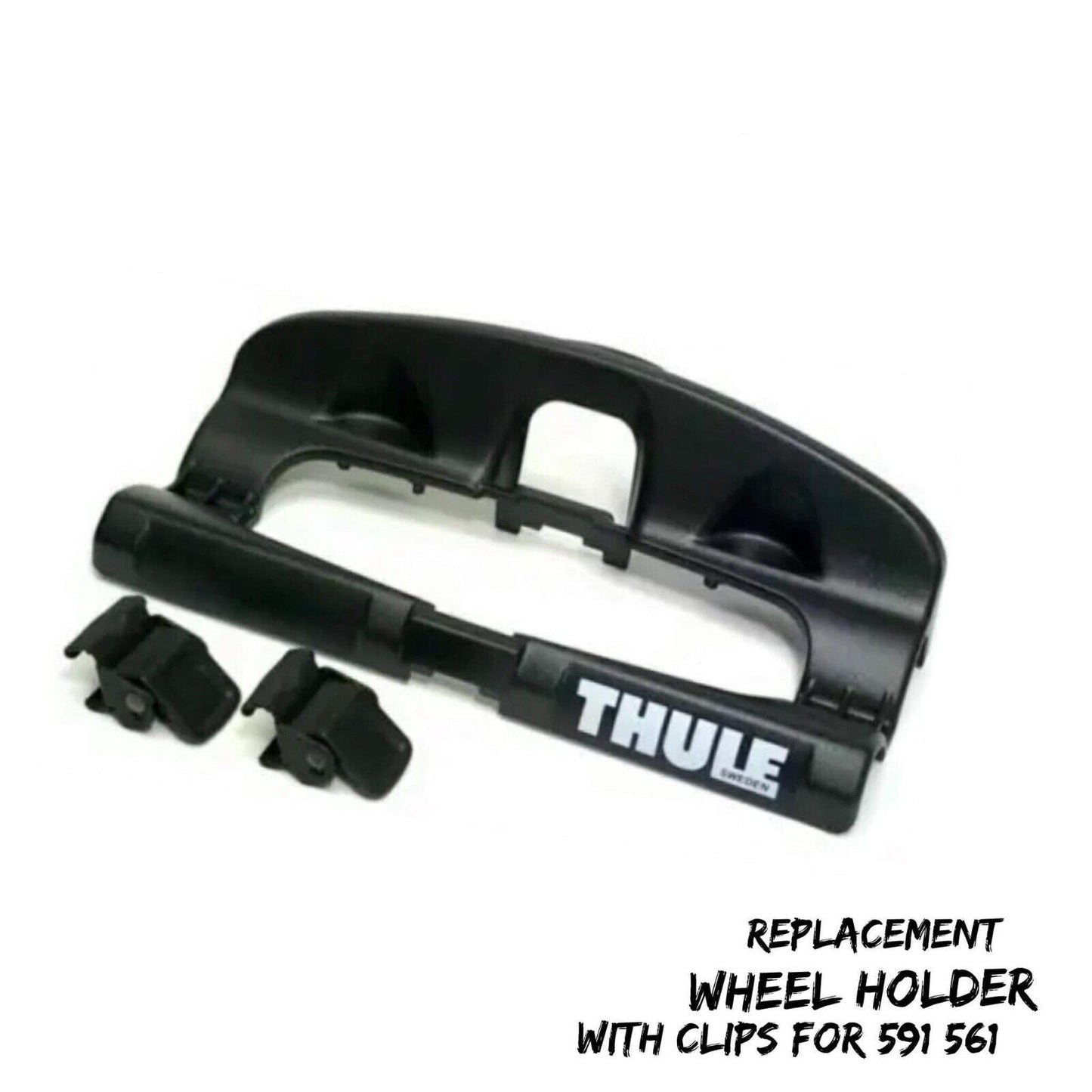 THULE SPARES - Replacement Wheel Holder with Clips for Bike Rack Cycle Carrier 591 / 561