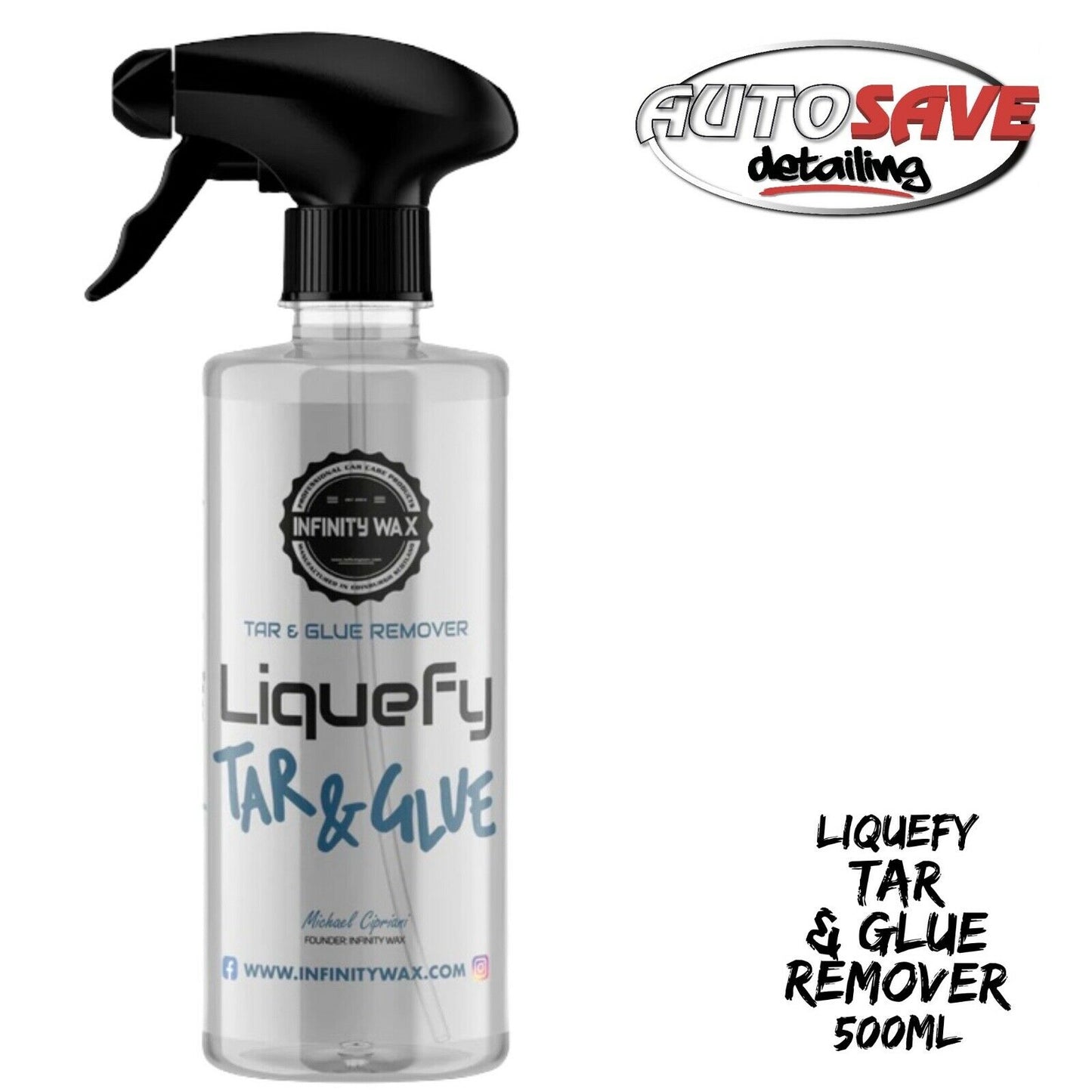 Infinity Wax Liquefy Tar and Glue Remover