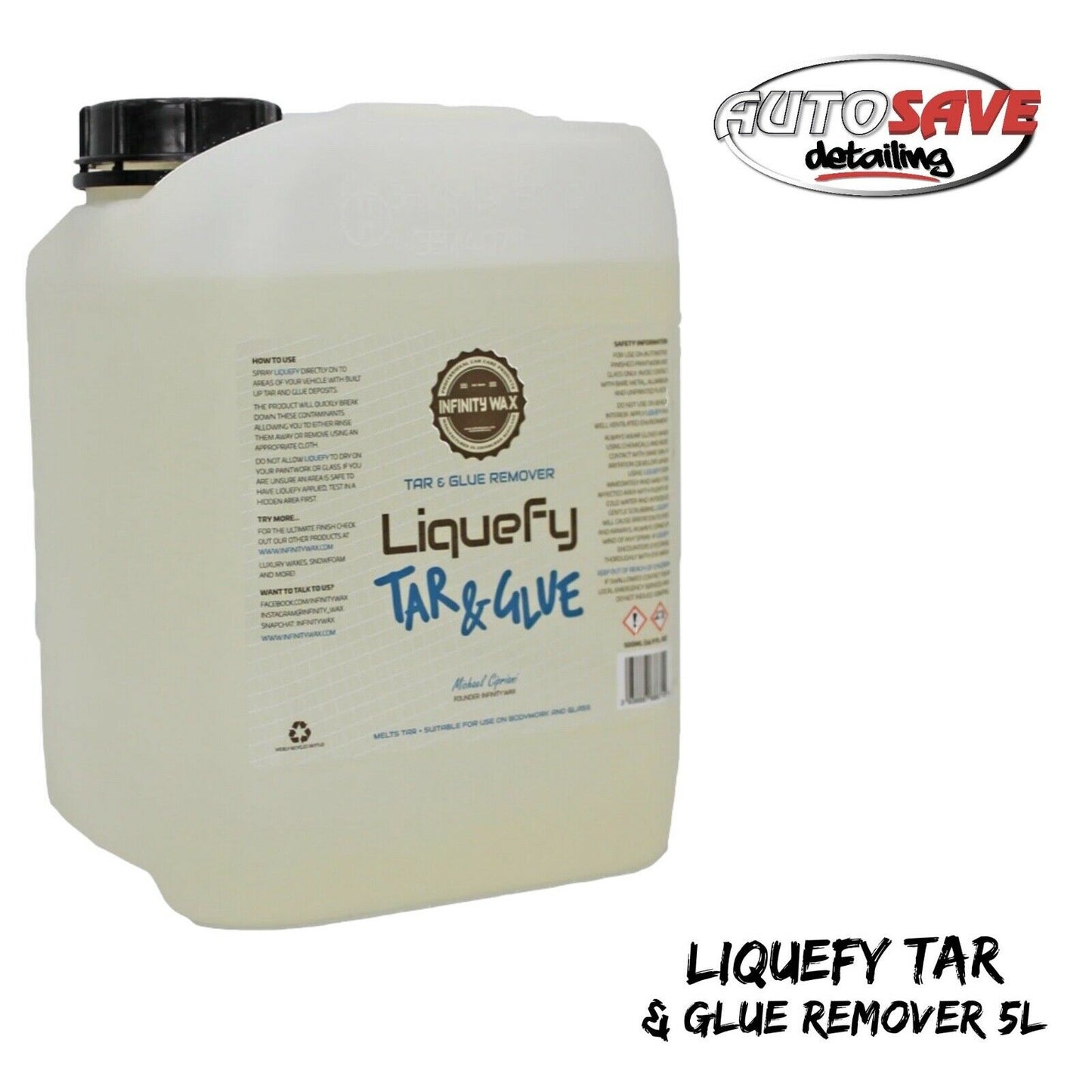 Infinity Wax Liquefy Tar and Glue Remover