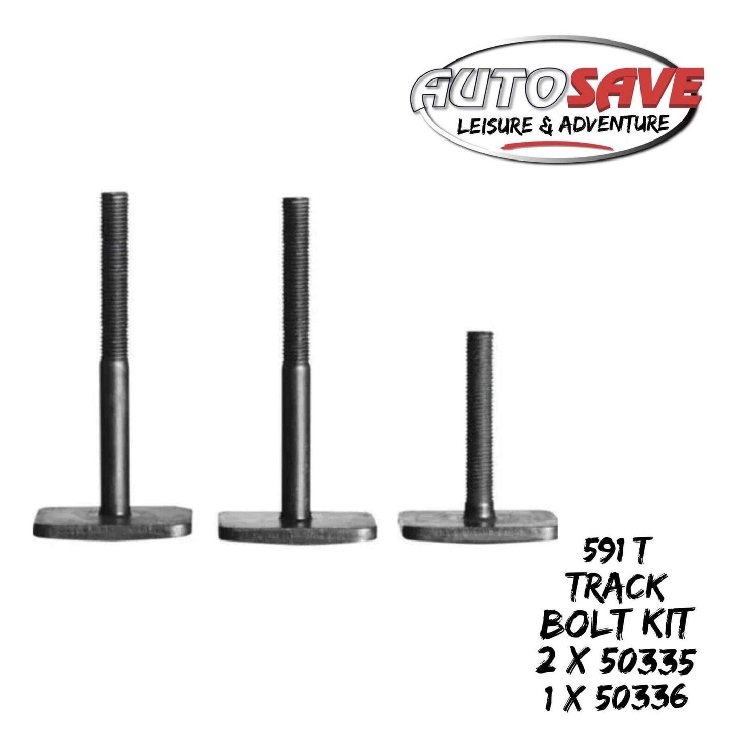 Thule 591 Cycle Bike Carrier T Track Bolts Kit (2 x 50335 1 x 50336) Proride