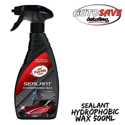 Turtle Wax Sealant Hydrophobic Wax 500ml Car Cleaning