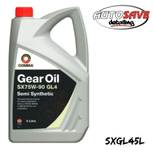 Comma SX75W-90 GL-4 Semi-Synthetic Gear Oil