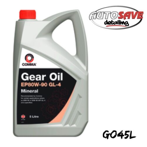 Comma - EP80W-90 GL-4 Mineral Gear Oil Fluid Lubricant Lube