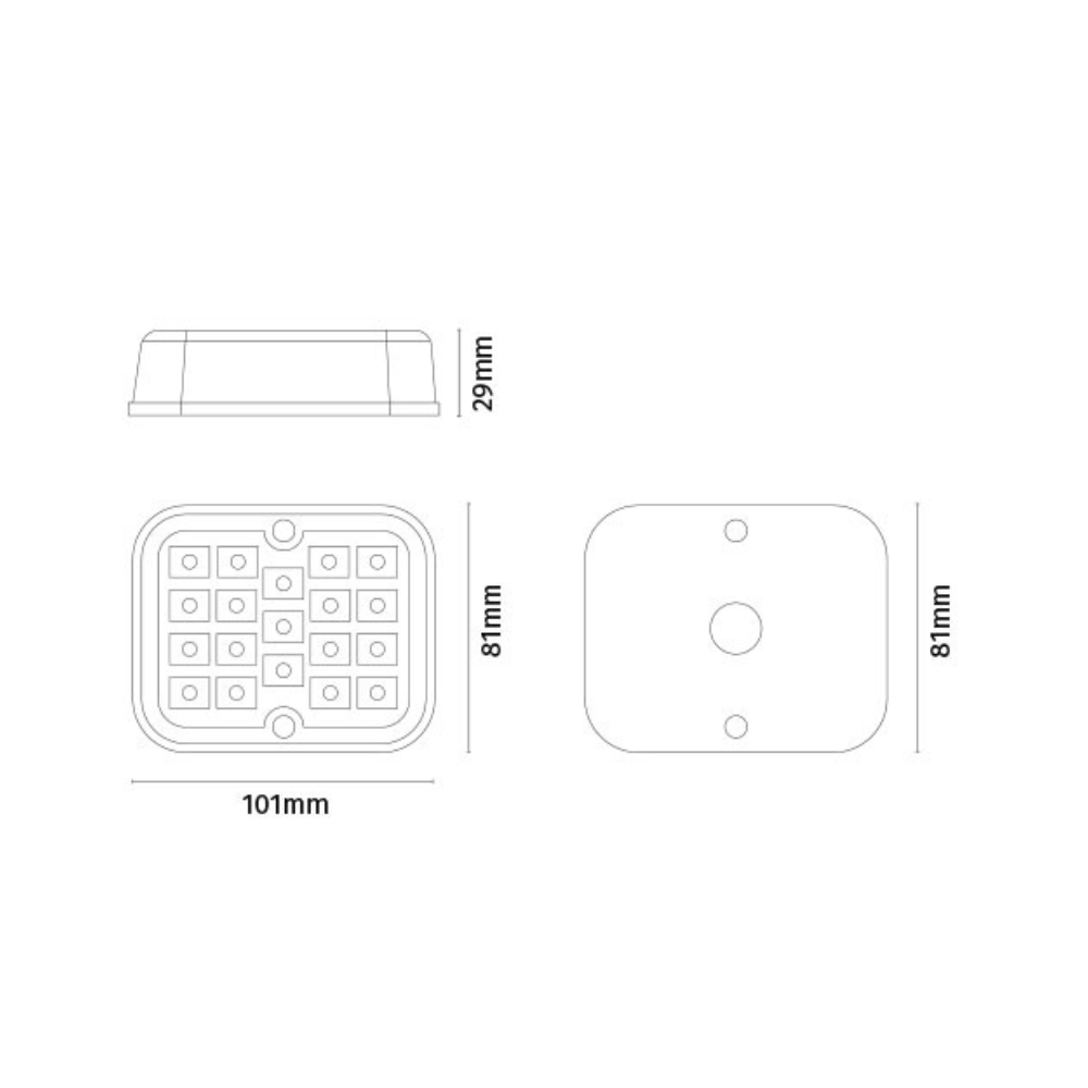 247 LIGHTING - LED Fog Lamp ~ CA7103