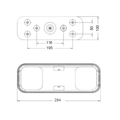 247 LIGHTING - LED Multifunctional Tail Lamp ~ CA7099