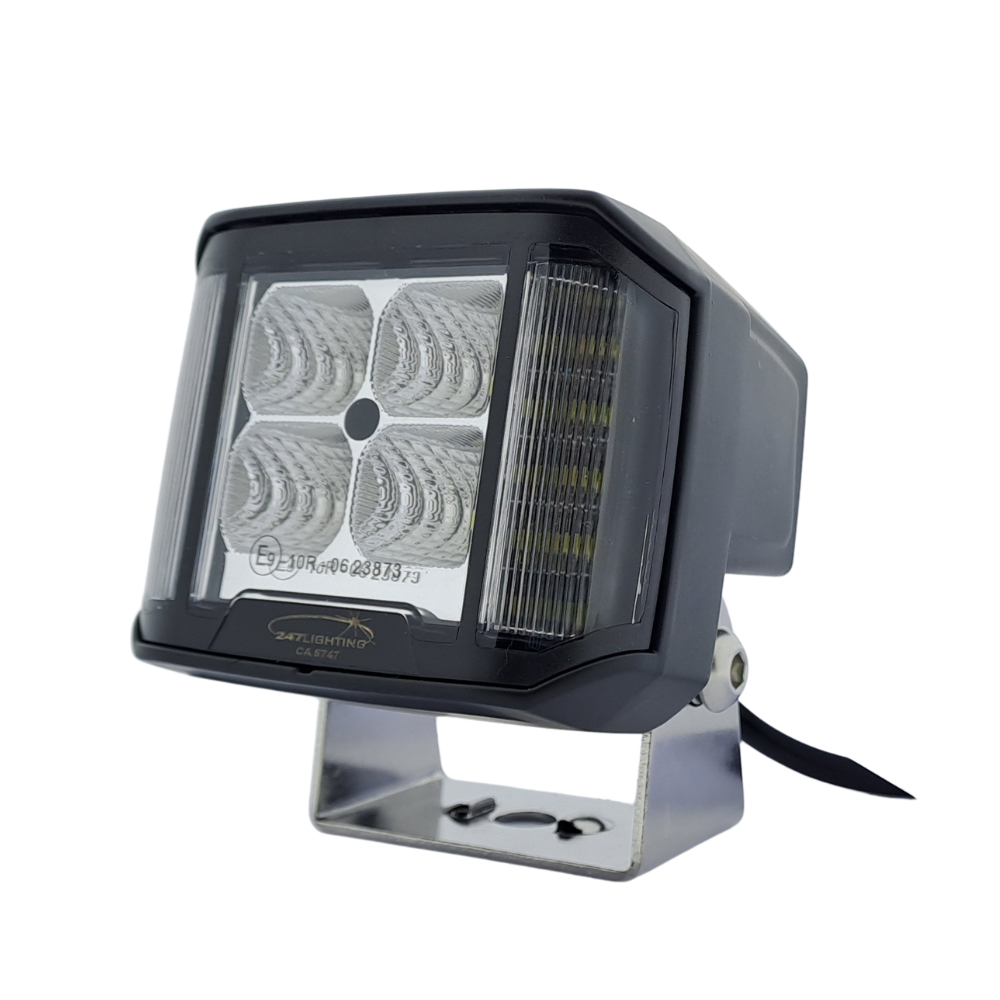 247 LIGHTING - 247 WORK LAMP 3.5" SQ 18LED 10/30V 36W ~ CA5747