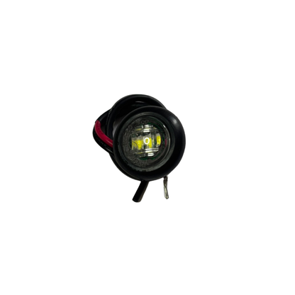 247 LIGHTING - Side Marker LED 10/30V 0.75" White Round ~ CA6091W