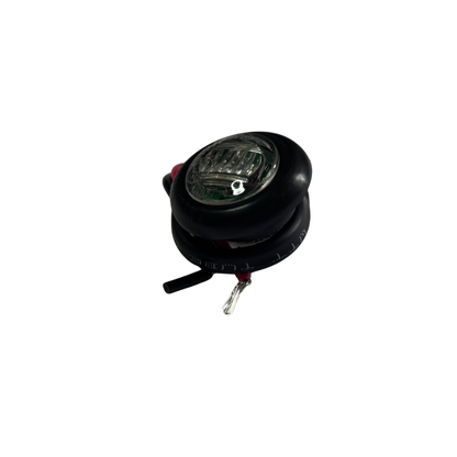247 LIGHTING - Side Marker LED 10/30V 0.75" White Round ~ CA6091W