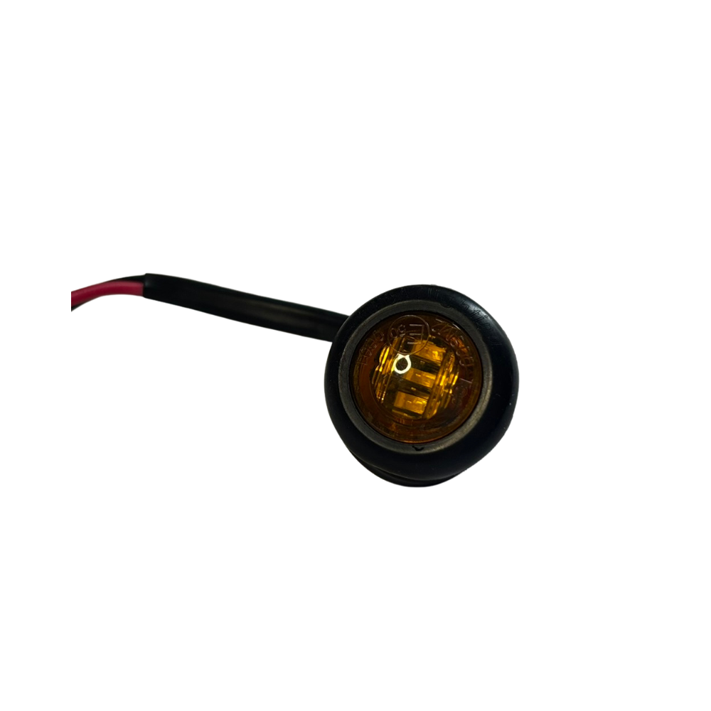 247 LIGHTING - Side Marker LED 10/30V 0.75" Amber Round ~ CA6091A