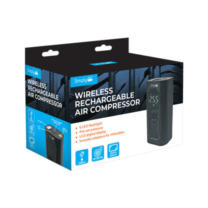 Wireless Rechargeable Air Compressor