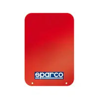 SPARCO - Red Universal Mudflaps ~ PAIR