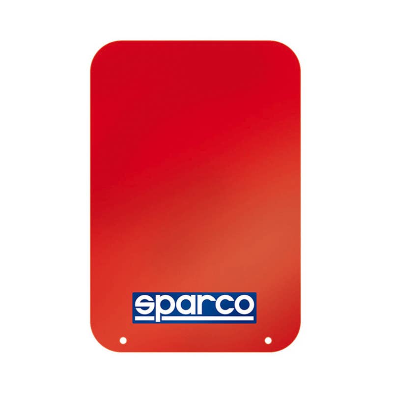 Sparco Universal Mudflaps Red