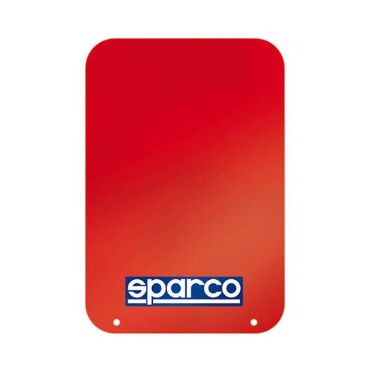 Sparco Universal Mudflaps Red
