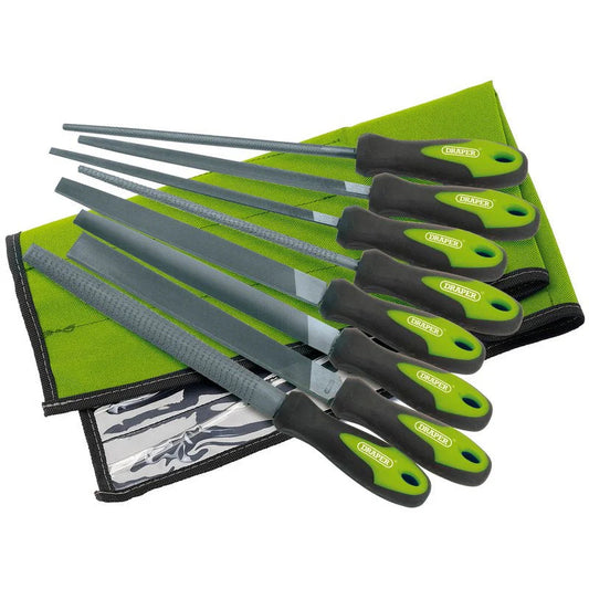 Soft Grip Engineers File and Rasp Set