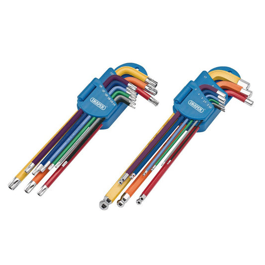 Metric Long Arm TX STAR and Hex Key Set
