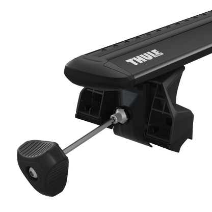 THULE - WingBar EVO Black Alu. Roof Bars to fit Vauxhall Insignia Country Tourer (2018-ON)