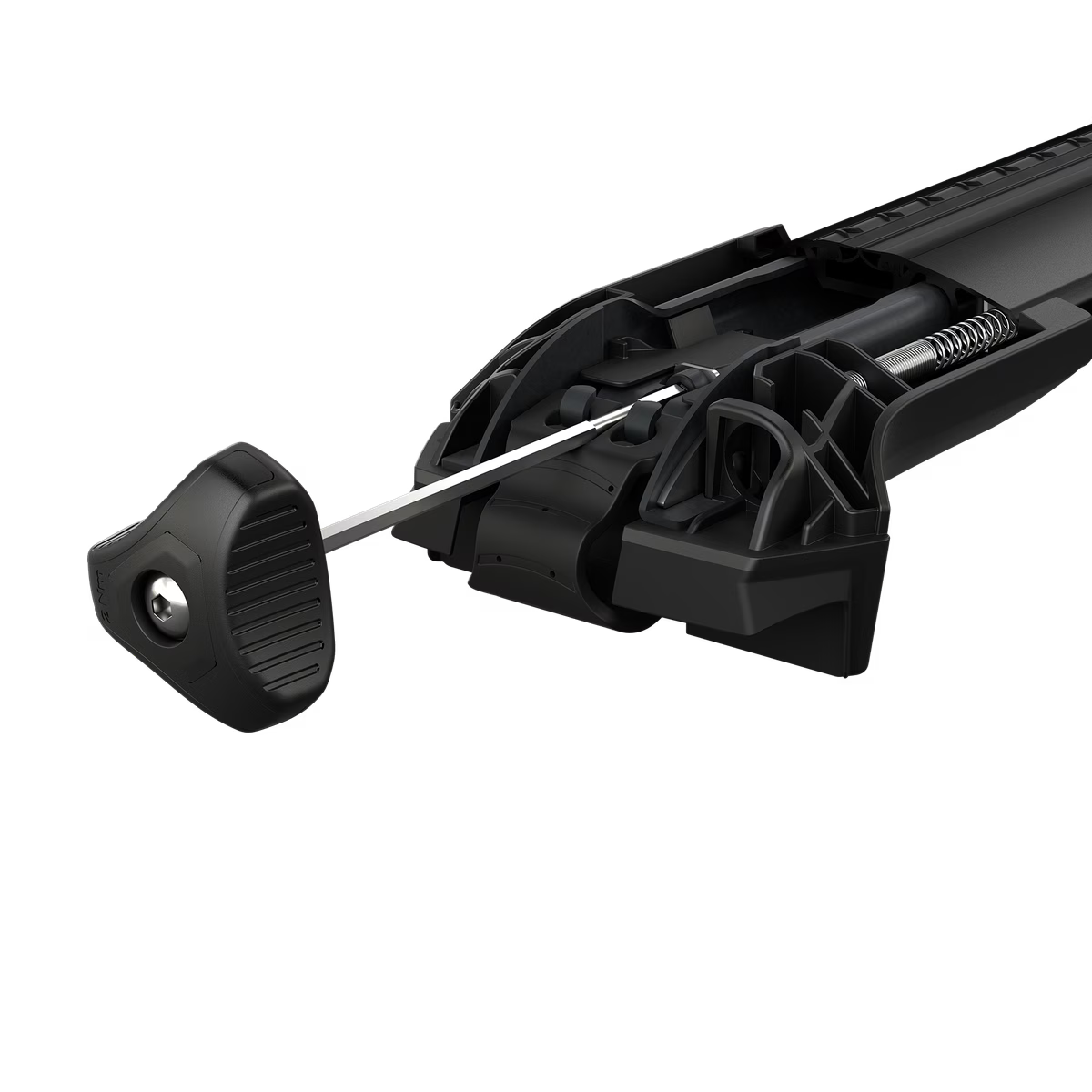 THULE - WingBar Edge (black) Roof Bar Set to fit Skoda YETI (2009-17) w/ Open Roof Rails
