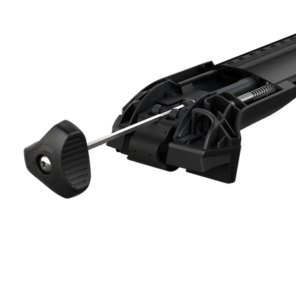 THULE - WingBar Edge (black) Roof Bar Set to fit Skoda YETI (2009-17) w/ Open Roof Rails