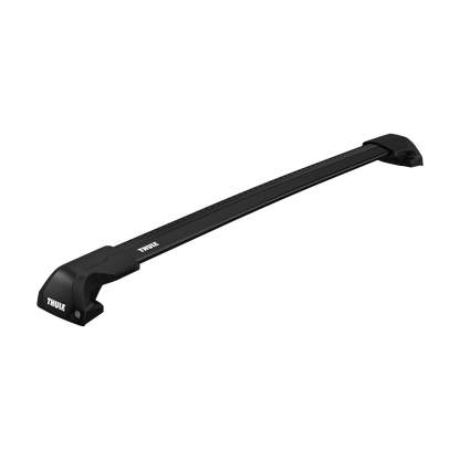 THULE - WingBar EVO Black Alu. Roof Bar Set to fit DS DS7 Crossback (2018-ON) Closed Rail