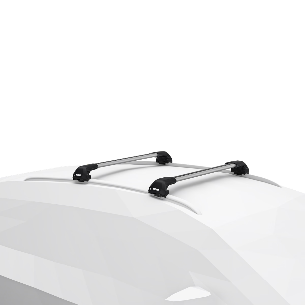 WingBar Edge (silver) Roof Bars | VW Passat Estate | 2015-24 | Flush Rails