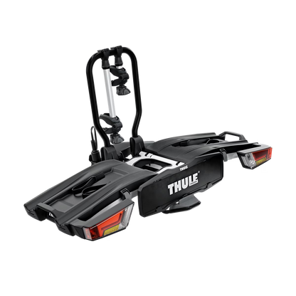 THULE BUNDLE - EasyFold XT 2-bike Cycle Carrier, Carrying Bag, and Santu Cargo Box incl. Adapter Kit
