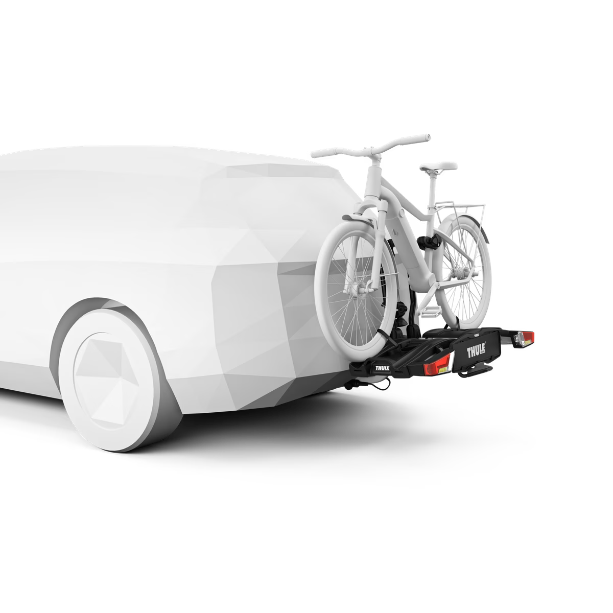 THULE - EasyFold-XT 2-Bike Foldable Tow Bar Mounted Cycle Carrier Rack ~ 13 Pin (933300)