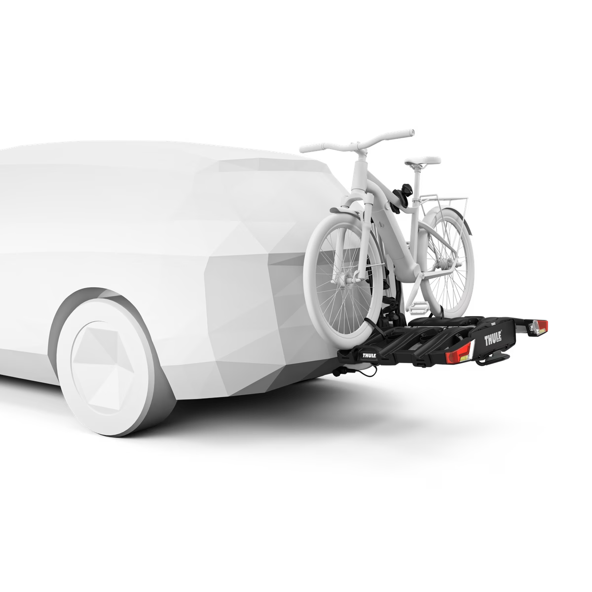 THULE - EasyFold-XT 3-Bike Foldable Cycle Carrier Rack Tow Bar Ball Mounted (934300)