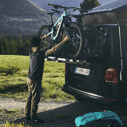 THULE - WanderWay (black) ~ 2 Bike Rack Rear Mounted Cycle Carrier for VW T6 Van