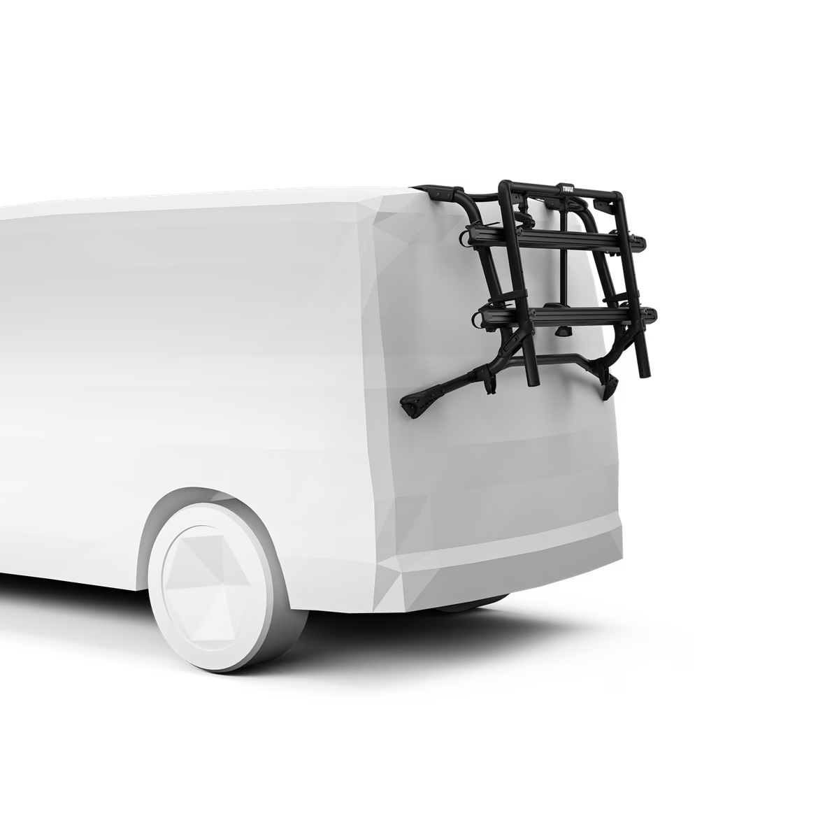 THULE - WanderWay (black) ~ 2 Bike Rack Rear Mounted Cycle Carrier for VW T6 Van