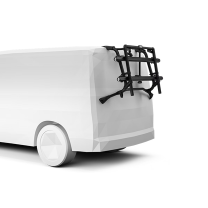 THULE - WanderWay (black) ~ 2 Bike Rack Rear Mounted Cycle Carrier for VW T6 Van