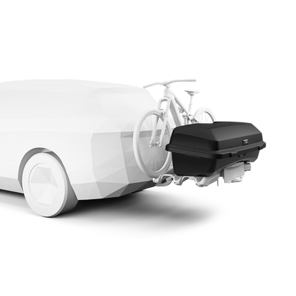 THULE - Santu + FREE EasyFold XT Adapter - Towbar Mounted Cargo Box (260 Litre) - 909400+909900