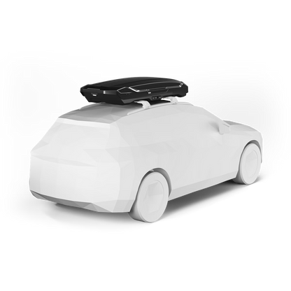 THULE - Motion 3 XL Low - Roof Mounted Cargo Box (400 Litre) Black Glossy - 639400