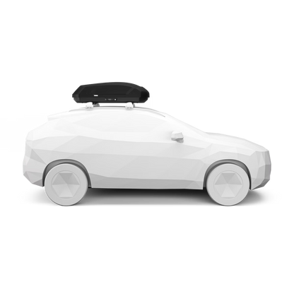 THULE - Force 3 S - Roof Mounted Cargo Box (300 Litre) Matte Black - 645100