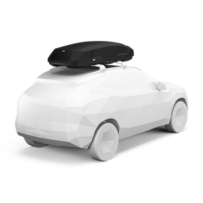 THULE - Force 3 XL - Roof Mounted Roof Box (500 Litre) Matte Black - 645800