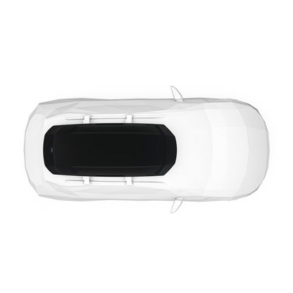 THULE - Force 3 XL - Roof Mounted Roof Box (500 Litre) Matte Black - 645800