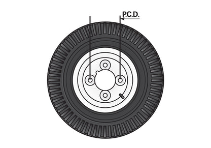 Trailer Wheel & Tyre 4.80/400×8