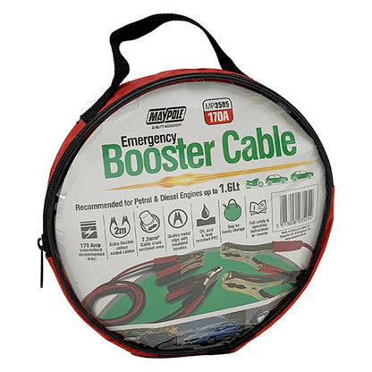 7.5mm² x 2m Emergency Jump Lead