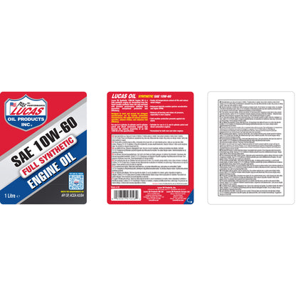 Synthetic 10w-60 Engine Oil