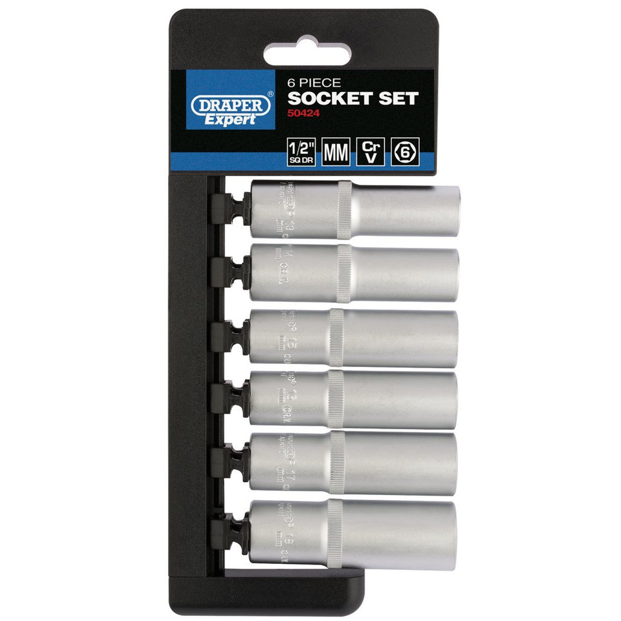 Metric 6 Point Deep Socket Set