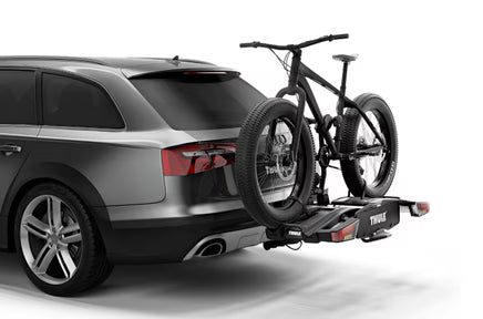 THULE BUNDLE - EasyFold XT 2-bike Cycle Carrier, Carrying Bag, and Santu Cargo Box incl. Adapter Kit