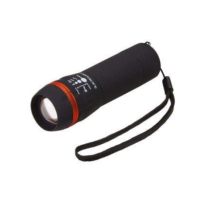 1W LED Rubber Zoom Torch