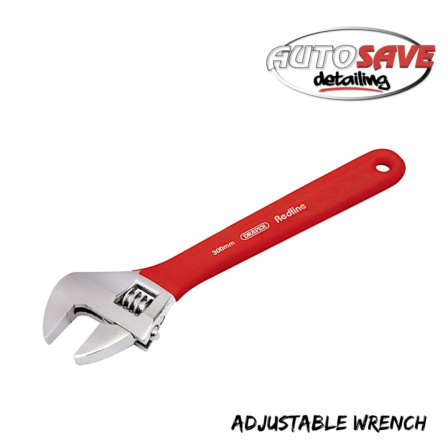 Soft Grip Adjustable Wrench, 300mm, 37mm Capacity (67633)